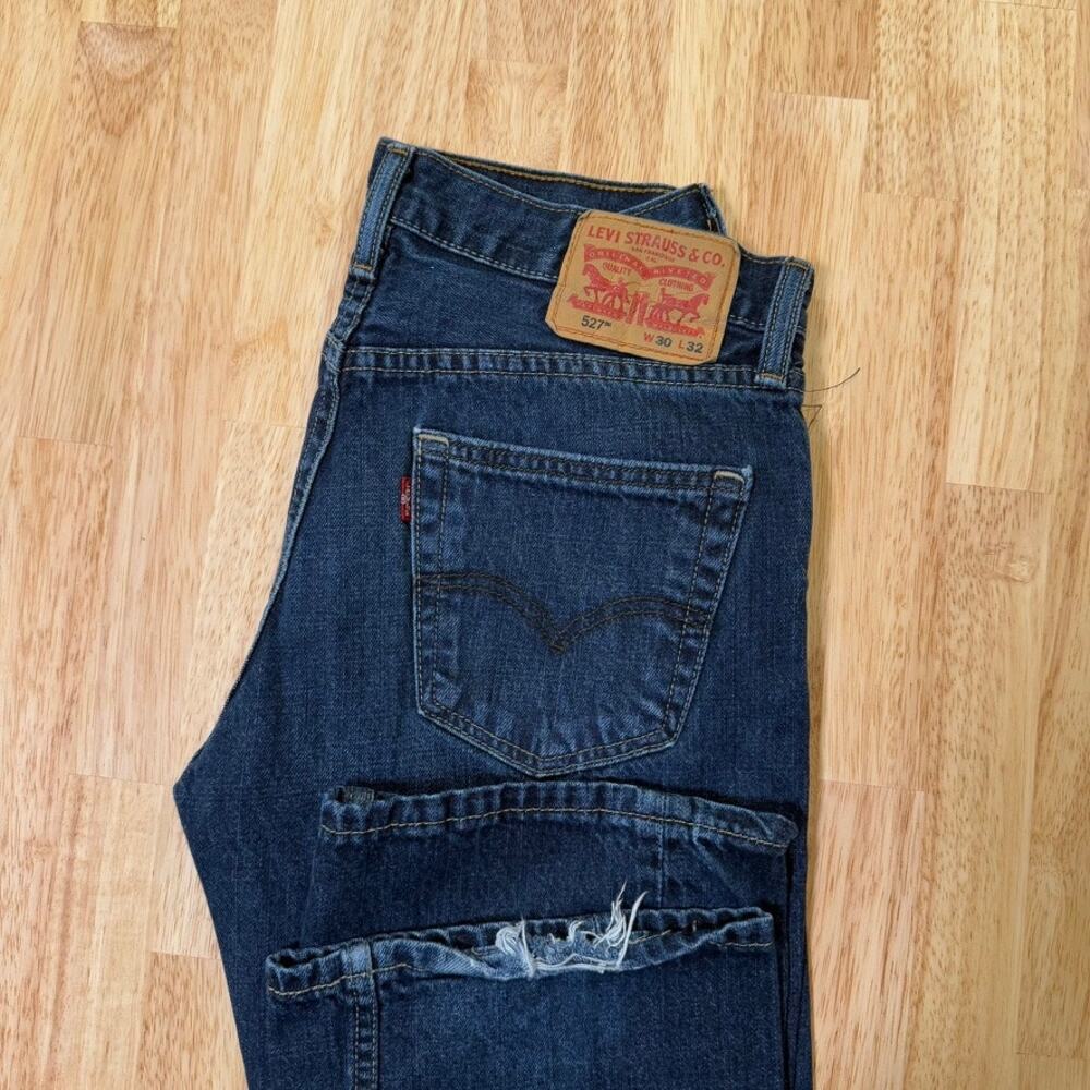 Levi's Men's Straight Jeans - Dark Blue